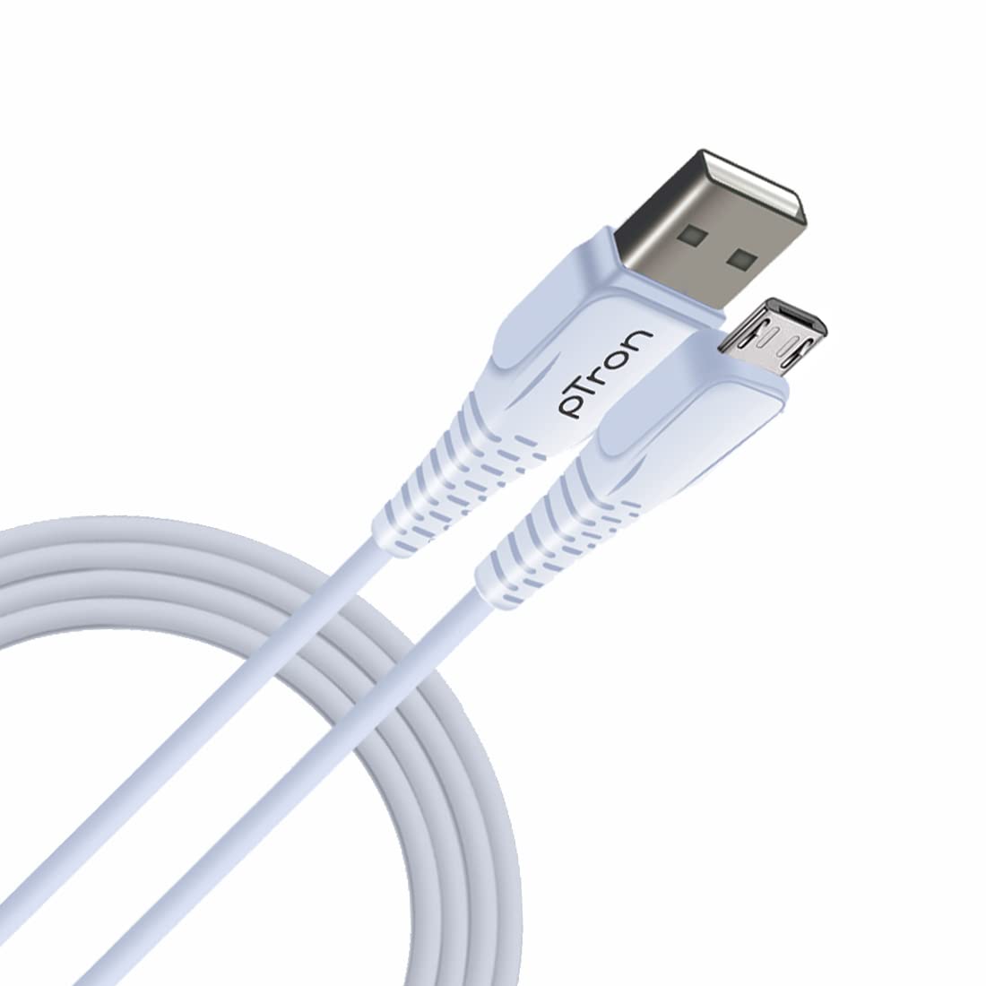 pTron USB-A to Micro USB 2.4A Fast Charging Cable compatible with Android Phones/Tablets, 480mbps Data Transfer Speed, Made in India, Solero M241...