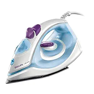 Philips Steam Iron GC1905/21 – 1300-watt, Black non-stick soleplate, Steam Rate of up to 17g/min